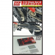 TD23068 1/12 탑스튜디오 Top Studio 경주용 오토바이 두카티 Ducati 체인 세트 Chain Set 6: 'GP4-GP11 타미야 프라모델 적용