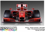 DZ015 Zero Paints 페라리 레드 Ferrari Rosso Formula 1 F60 2009 60ml