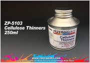 DZ082 아크릴 페인트 신너 Zero Paints Cellulose Thinners 250ml - ZP-5103