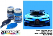 DZ102 Zero Paints 부가티 비전 그란투리스모 Bugatti Vision Gran Turismo - Light and Dark Blue Paint Set 2x30ml - ZP-1497