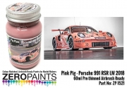 DZ128 Zero Paints 포르쉐 핑크 피그 Pink Pig Porsche 991 RSR LM 2018 60ml