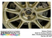 DZ144 Zero Paints 스바루 Subaru Gold for Subaru Wheels 30ml