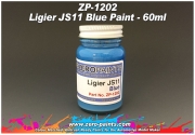DZ350 Zero Paints Ligier JS11 Blue Paint 60 ml