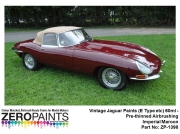 DZ436 Vintage Jaguar Paints (E Type etc) 60ml ZP­1398 Imperial Maroon