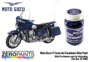DZ452 Moto Guzzi V7 Arma dei Carabinieri Bleu Paint 60ml ZP-1469