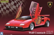 049600 1/24 Lamborghini Wolf Countach version 1 Aoshima