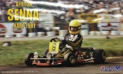 091372 1/20 Ayrton Senna Kart 1981 Fujimi
