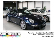 DZ553 Porsche Midnight Blue Pearl 37W Paint 60ml ZP­1031