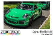 DZ568 Porsche Signal Green 22S Paint 60ml ZP­1031