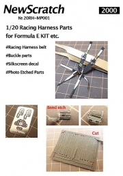 20RH-MP001 1/20 Formula E kit Harness set NewScratch for Various kit