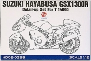 HD02-0358 1/12 Suzuki Hayabusa GSX 1300R Detail-up Set For T 14090（PE+Metal parts） Hobby Design