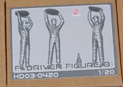 HD03-0420 1/20 F1 Driver Figure(B) Hobby Design
