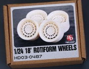HD03-0487 1/24 18\' Rotiform Wheels Hobby Design