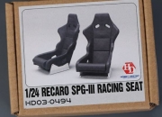 HD03-0494 1/24 Recaro SPG-III Racing Seats (Resin+PE+Decals) Hobby Design
