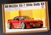 HD03-0512 1/24 RB Mazda RX-7 Wide Body Kit For Tamiya RX-7 Kit 24116 (Resin+PE+Metal parts +Decals