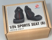 HD03-0517 1/24 Sports seats (B) Hobby Design