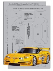 SM7110 Corvette C5-R (for Revell sku#: 85-2376)