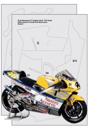 SM7210 Honda NSR 500 Motorcycle (for Tamiya sku#: 14082 & 14087)