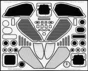 SM8060 Ferrari F60 Photoetch Set (for Tamiya sku#: 20059)