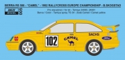 0005 Transkit – Sierra 500 RS "Camel" Rallycross 1992 Reji Model 1/24.