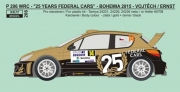 0206 Transkit – Peugeot 206 WRC „25 years Federal Cars" - Rally Bohemia 2015 Reji Model 1/24.