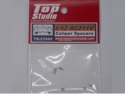 TD23009 1/12 RC211V Caliper Spacers Top Studio