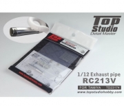 TD23174 1/12 Exhaust Pipe for RC213V Top Studio