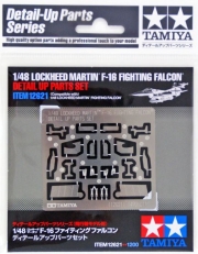 12621 1/48 F-16 Fighting Falcon Detail Up Parts Set Tamiya