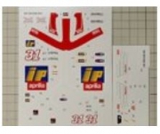 KWD-99RSV5 1/12 1999 RSV500 #31 Trans Kit Spare Silk Screen Decal K's Workshop