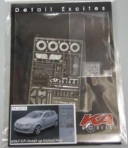 KE-24018 1/24 GOLF GTI DETAIL-UP ETCHED PARTS