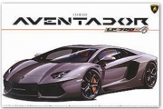 00142 1/24 Lamborghini Aventador LP700-4 Detailed Engine] No.07] Aoshima