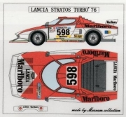 D464 1/24 Lancia Stratos Turbo Decal [D464]