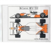 D738 1/20 McLaren MP4/5B Additional Logo decal [D738]