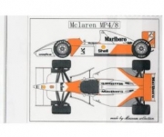 D740 1/20 McLaren MP4/8 Decal [D740]