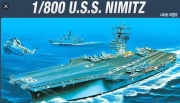 14213 1/800 USS CVN-68 Nimitz  Academy