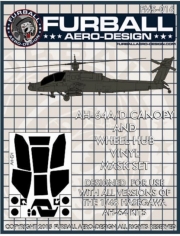 FMS-016 1/48 AH-64 Vinyl Mask Set for the Hasegawa Kit MASK SETS