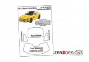 DZ600 1:24 Mercedes AMG GT Pre Cut Window Painting Masks (Revell) ZD-WM-0052