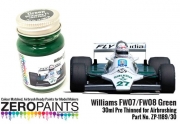 DZ648 Williams FW07-FW08 Green Paint 30ml ZP-1189