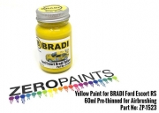 DZ719 Yellow Paint for BRADI Ford Escort RS 60ml ZP-1523