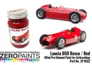 DZ720 Lancia D50 Rosso/Red Paint 60ml ZP-1622