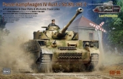 RM5043 1/35 Pz.Kpfw.IV Ausf J Last Production w/Full Interior - Clear Parts ,Workable Track Links RFM Rye Field Model