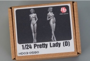 HD03-0580 1/24 Pretty Lady (D) (Resin+PE)