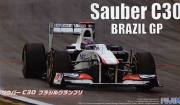 09143 1/20 Sauber C30 Brazil GP with 1/8 Helmet Fujimi