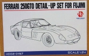 HD02-0197 1/24 FERRARI 250 GTO Photo Etched Set For Fujimi(PE+Knob switch+Toggle switch+Rivet Head)