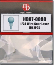 HD07-0098 1/24 Wire Gear Lever(D)