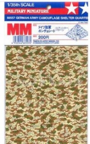 66557 1/35 WWII German Army Camouflage Shelter Quarter