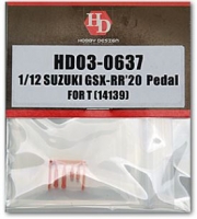 HD03-0637 1/12 Suzuki GSX-RR’20 Pedal For Tamiya 14139