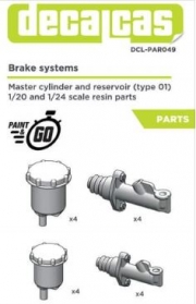 DCL-PAR049 1/24 1/20 Brake system: Master cylinder and reservoir